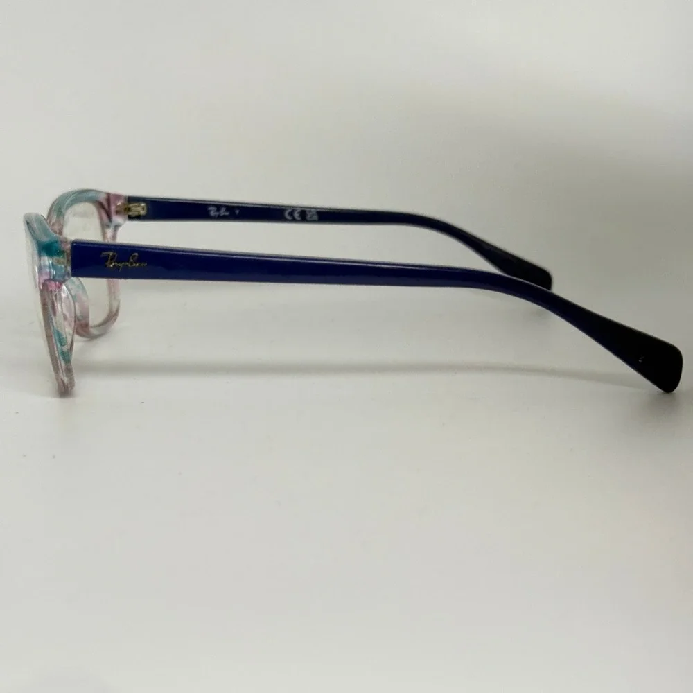 Ray-Ban Kids RB 1591 3807 Blue Pink‎ Marble Eyeglasses Frames 48-16-130 21749